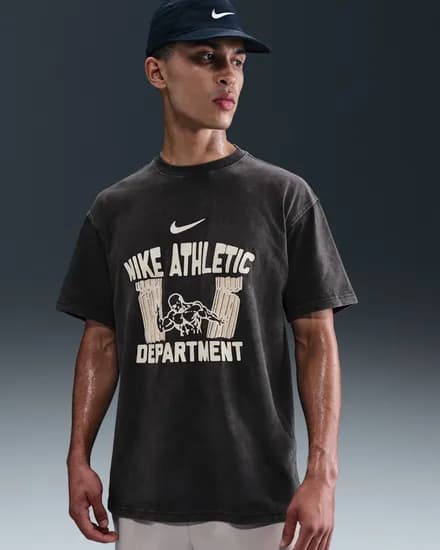 Remera Nike Max 90 Atlhetic Negro