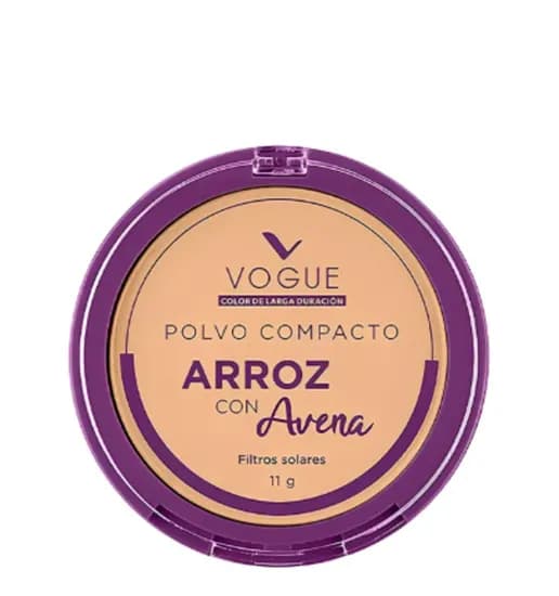 Vogue Polvo Compacto Arroz Con Avena Moka