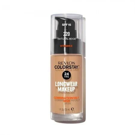 Base Revlon Colorstay Longwear Makeup Combination/Oily Skin 220 Natural Beige