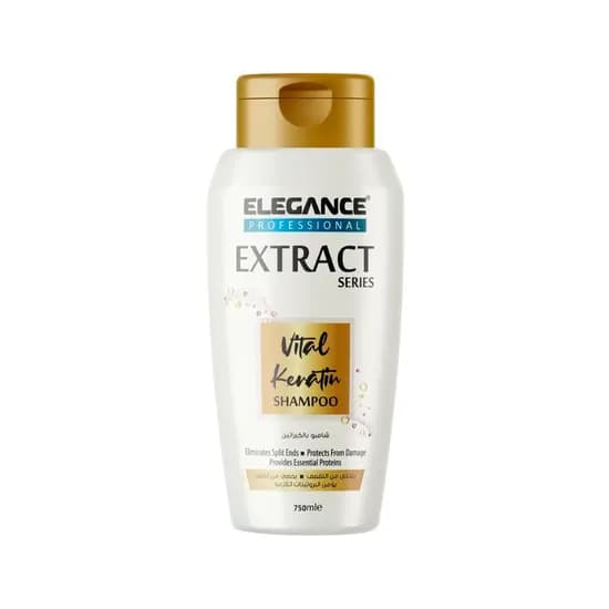 Elegance Hair Shampoo Extract Series Keratin 750M