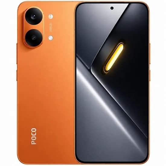 Celular Xiaomi Poco X8 Pro Max NFC Dual Sim de 512GB/12GB Ram de 6.83" 50+8MP/20MP - Laranja (Global)