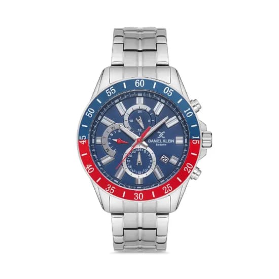 Relógio Analógico Masculino Daniel Klein Exclusive DK.1.12603-3 - Prata