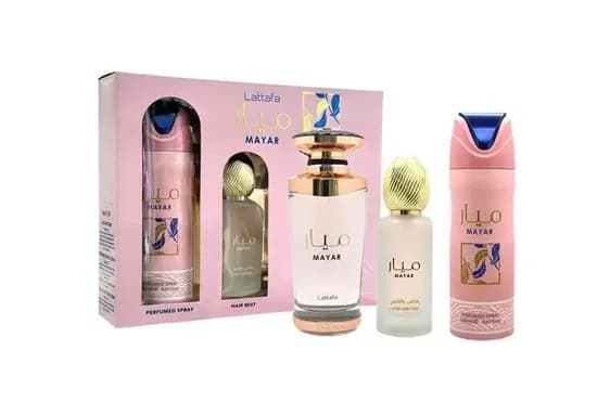 Perfume Kit Lattafa Mayar Rosa 3P