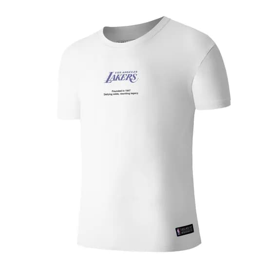 Remera Nba Tee M Lakers Blanco
