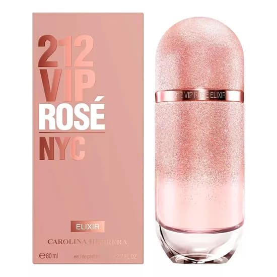 Perfume Carolina Herrera 212 Vip Rosé NYC Elixir - Eau de Parfum - Feminino - 80ML