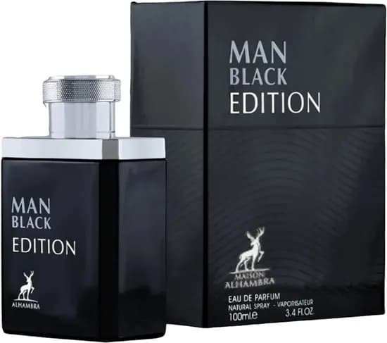 Perfume Maison Alhambra Man Black Edition Edp 100ML - Masculino