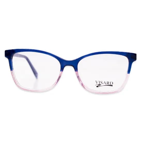 Armação para Óculos de Grau RX Visard MH2284 55-18-145 C3 - Azul/Rosa