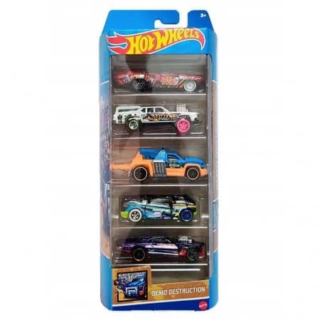 Hot Wheels DC Comic 5 Pack Demo Destruction HLY71