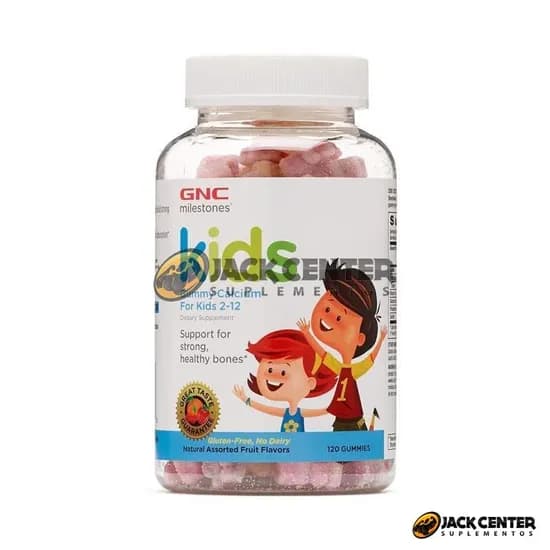 Calcium GNC Kids 200MG 120 Gummies
