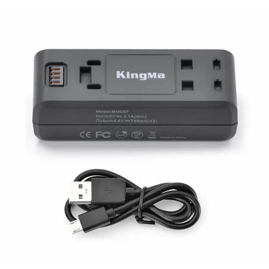 Carregador Kingma USB Duplo BM057 para INSTA360 One R