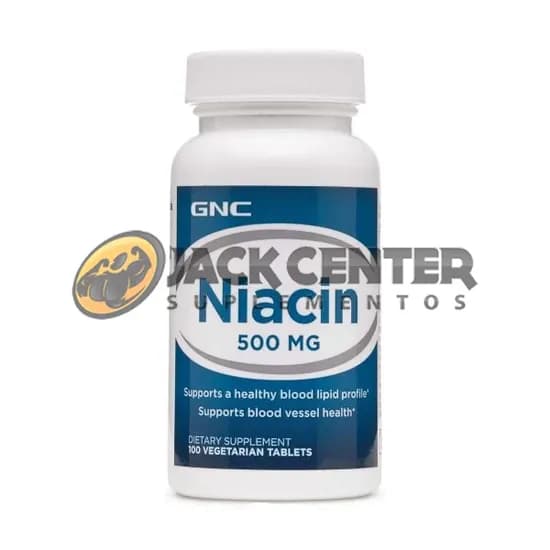 Niacin 500MG GNC 100VEG.Tablets
