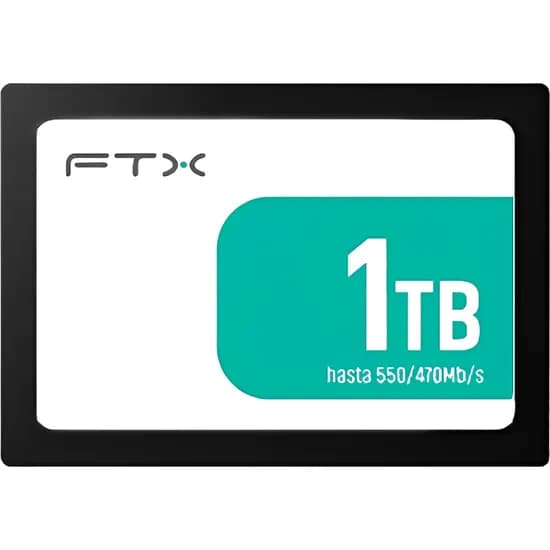 SSD 2.5" FTX P3 SATA III 550-470 MB/s - Preto