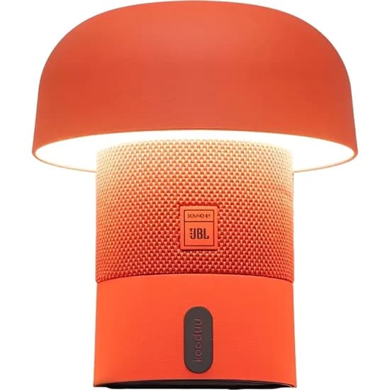 Lâmpada LED com Speaker JBL Kooduu Sensa Mini Play Bluetooth - Laranja