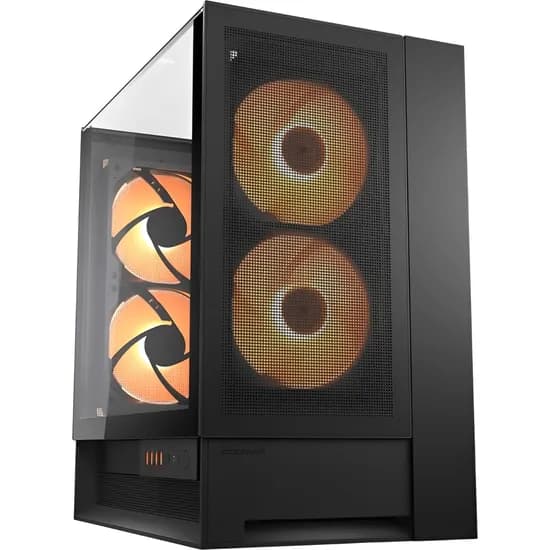 Gabinete Gamer Cougar Omnyx 4 Cooler Argb Mid Tower - Preto