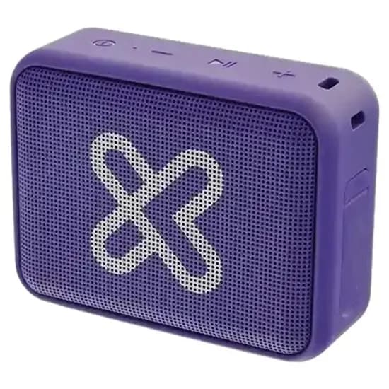Parlante Klip KBS-025PR 6W Nitro Portatil BT/Bat/IPX7/TWS Purpura