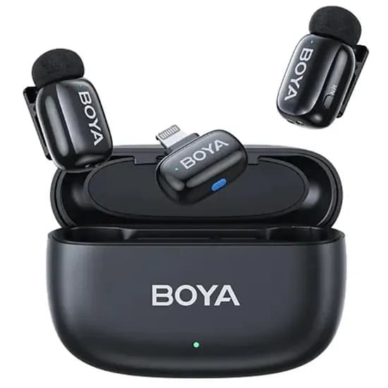Microfone Sem Fio Boya MINI-15 para iPhone