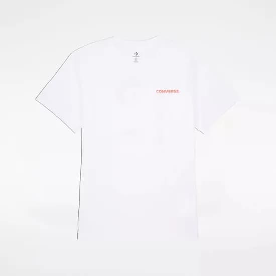 Remera Converse Wordly Transmissions Blanco