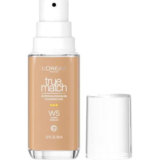Base Líquida L’Oréal True Match Superblendable W5 Warm Medium