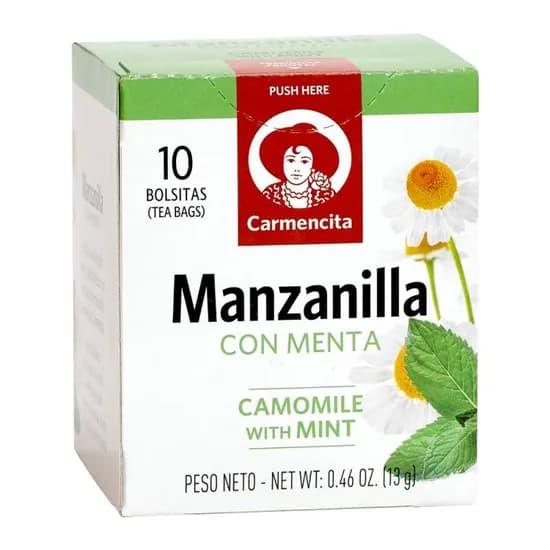 Chá Carmencita Camomila com Menta 10 Bags