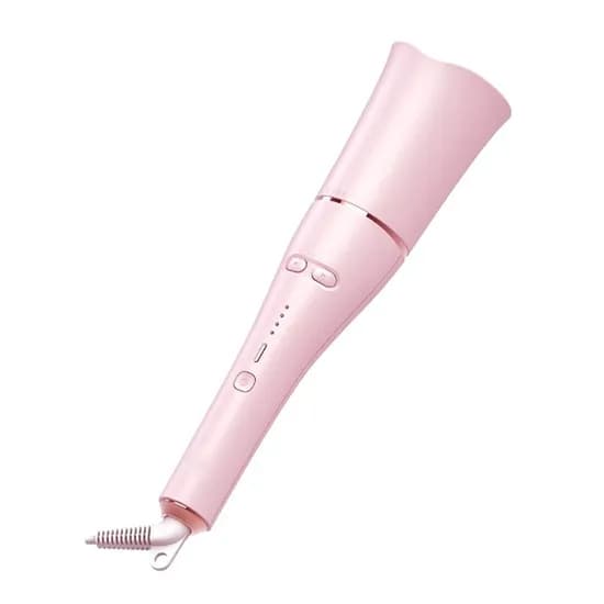 Modelador de Cachos Automático Curling Bar / 32W / 110-220V ~ 50/60HZ - Rosa