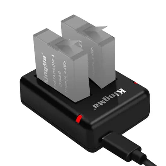 Carregador Kingma USB Duplo BM054 para INSTA360 One X