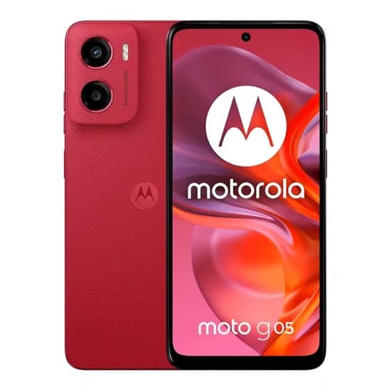 Celular Motorola G05 XT2523-2 4G 4/64GB Vermelho XT2523-2