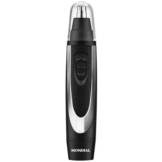 Depilador Nasal Mondial TR-01 A Pilha - Preto/Prata