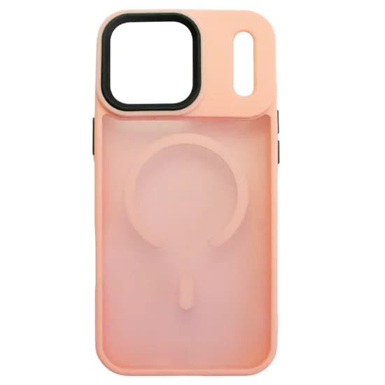 Capinha para iPhone 17 Pro Magsafe 3 In 1 - Rosa Transparente