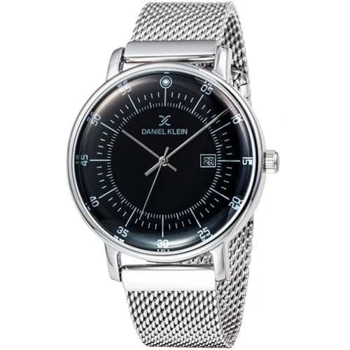 Relógio Analógico Daniel Klein Premium DK11858-5 Masculino, Metal - Prata e Preto