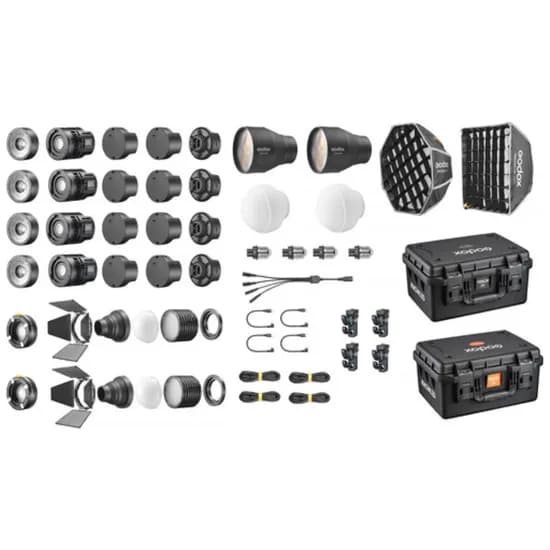 Iluminador LED Godox Knowled MS60BI 4K 4LIGHT Kits