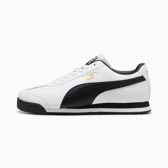 Calzado Puma Roma 24 s Blanco Negro Gold