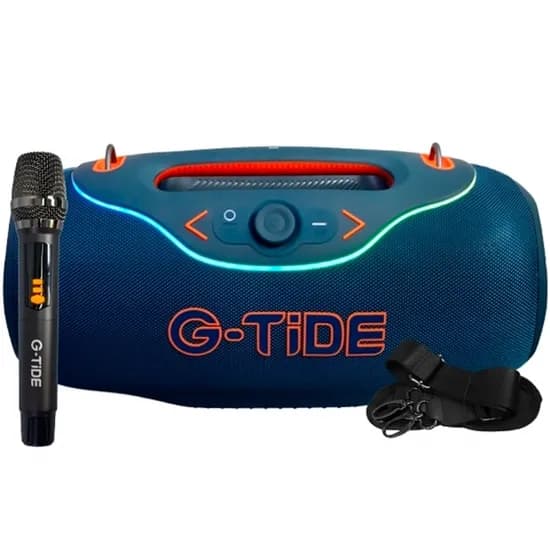 Caixa de Som G-Tide Thunderbass Pro BT/USB Blue