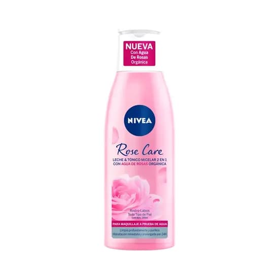 Leche Y Tonico Micelar 2 En 1 Nivea Rose Care 200ML