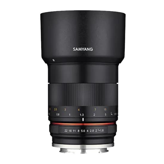 Lente Samyang Fuji MF CSC 85MM F/1.8 X-Mount Aps-C
