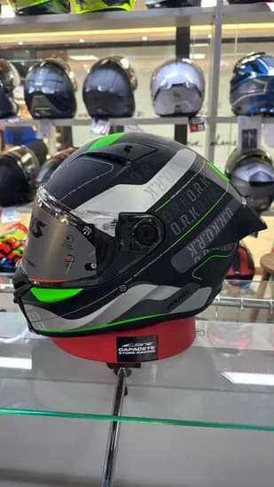Axxis Casco Fenix Ork B6 Matt Verde