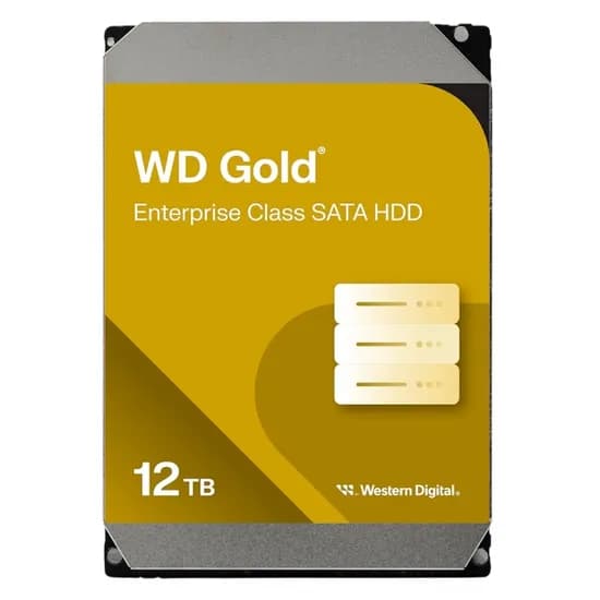 HD 12TB WD Gold WD122KRYZ Enter 7200RPM 3.5" Western Digital