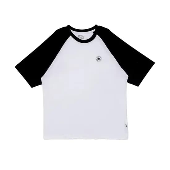 Remera Converse Blanco Negro