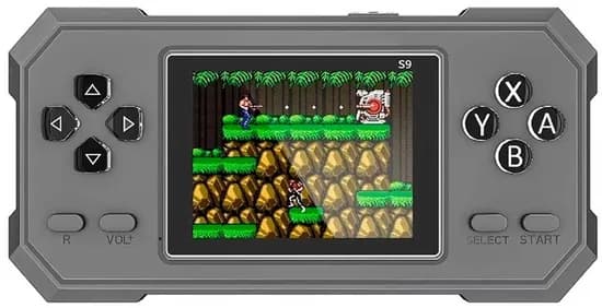 Console de Controle Gamebox S9 com 520 Jogos - Cinza