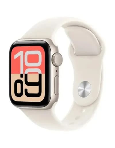 Relogio Apple Watch Se 3 40MM s/M Starlight SB (2025) MEH34LW/A