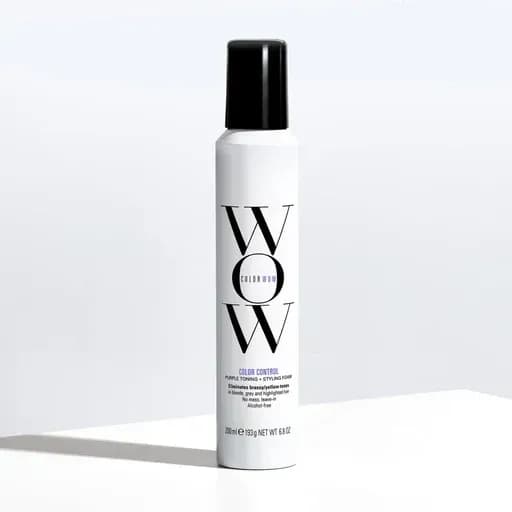 Wow Color Control Purple Toning+Styling Foam 200ML