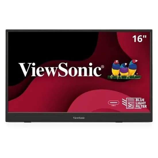Viewsonic Monitor Portatil VA1653 15.6" FHD Black