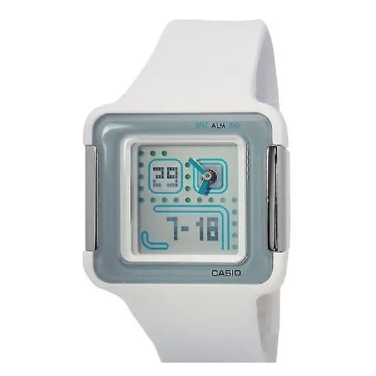 Relógio Casio LCF-20-7C Quadrado Branco
