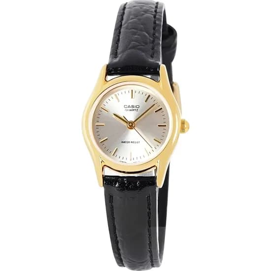 Relógio Casio LTP-1094Q-7ARDF Analógico Feminino - Branco/Dourado/Preto