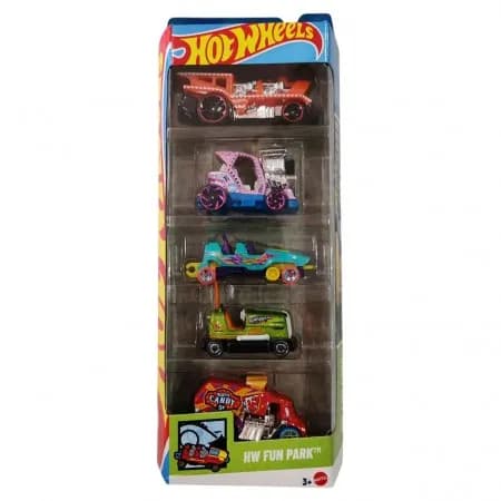 Car Hot Wheels 5 Pack HW Fun Park JBJ88