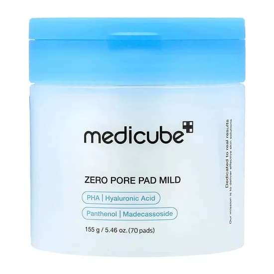 Almofadas Tônicas Medicube Zero Pore Pad Mild 70 Unidades