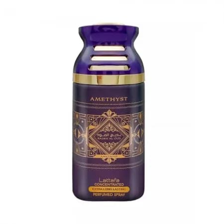 Spray Corporal Perfumado Lattafa Badee Al Oud Amethyst Unissex 250ML