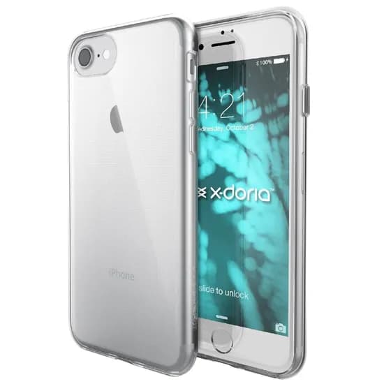 X-Doria Gel Jacket para iPhone 8/7 Clear