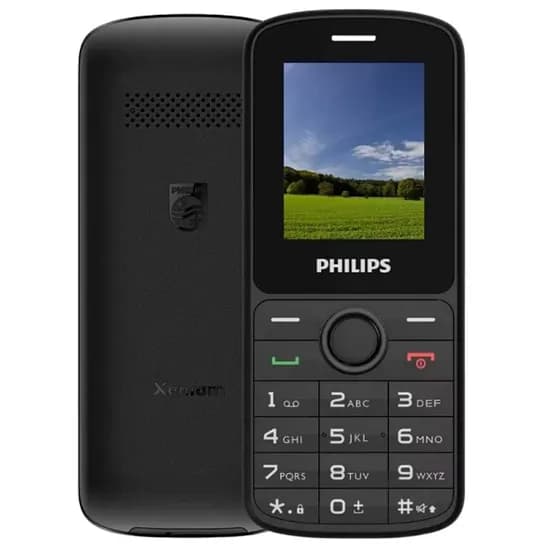 Celular Philips E2101 2 Sim / 4 Bandas / Preto