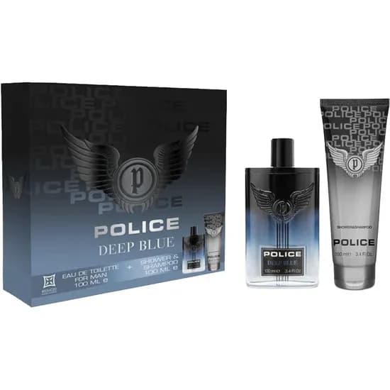 Kit Police Deep Blue - Masculino - 100ML + 100ML