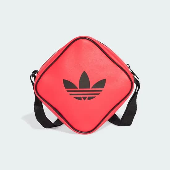 Mochila Adidas Bolso Adicolor Classic Diamond Rojo